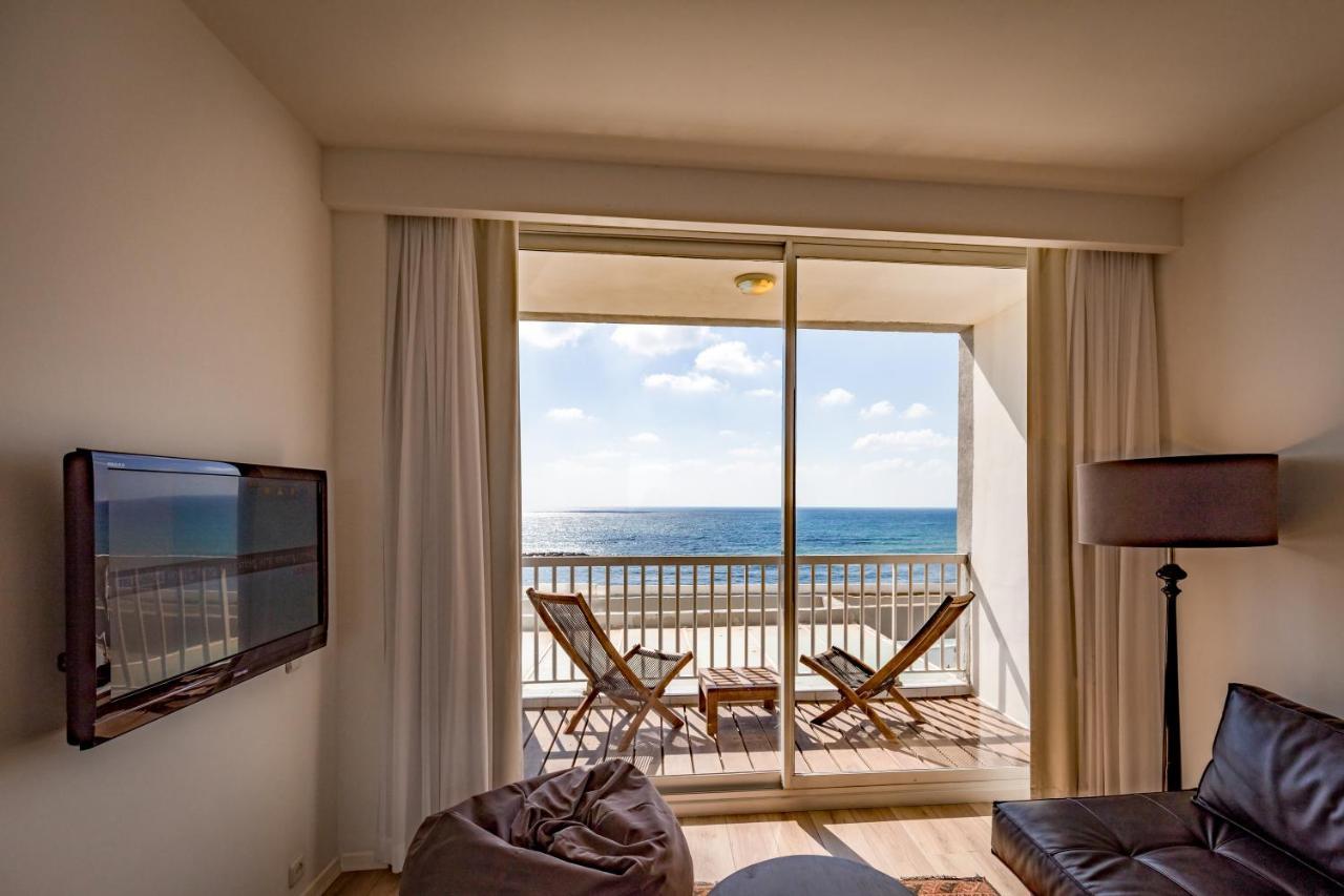 Sea View Apartment Suite Tel Aviv Esterno foto